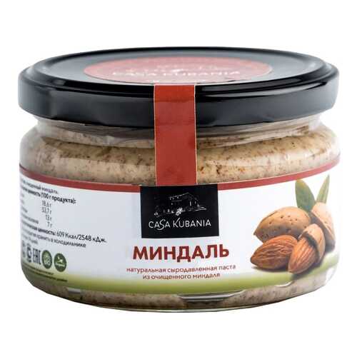 Паста Casa Kubania из миндаля 200 г в Спар