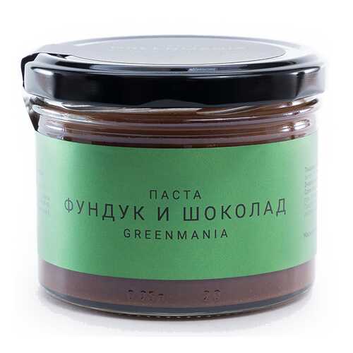 Паста GreenMania фундук и шоколад 200 г в Спар