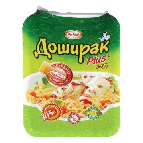 Лапша Doshirak plus быстрого приготовления 105 г в Спар
