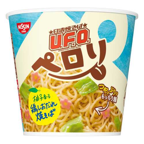 Лапша NISSIN U.F.O с юдзу курицей и солью стакан 73 г в Спар