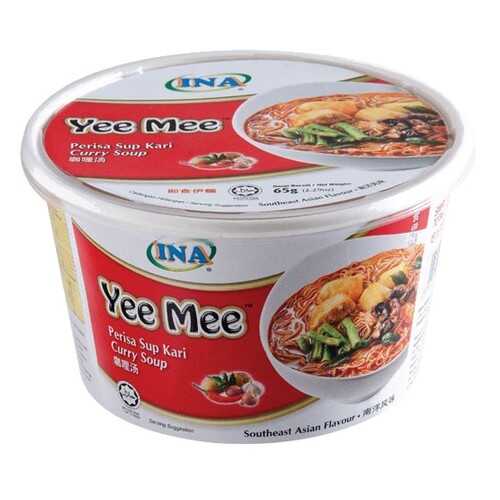 Лапша Yee Mee Ina карри с морепродуктами быстрого приготовления 100 г в Спар