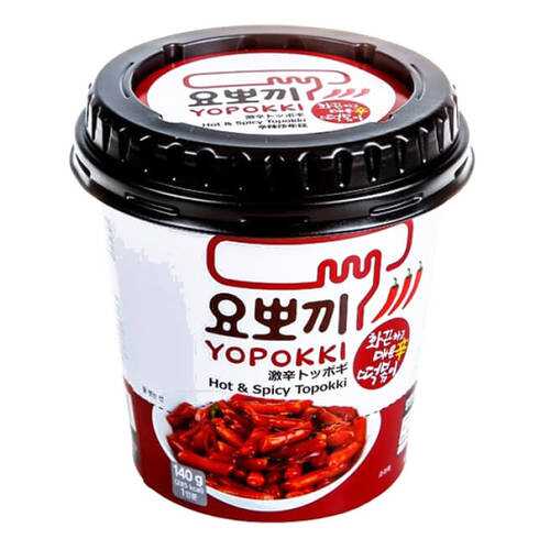 Рисовые клецки токпокки Young Poong Hot Spicy Topokki 120 г в Спар