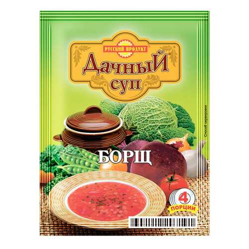 Суп дачный Русский Продукт борщ варочный 50 г в Спар
