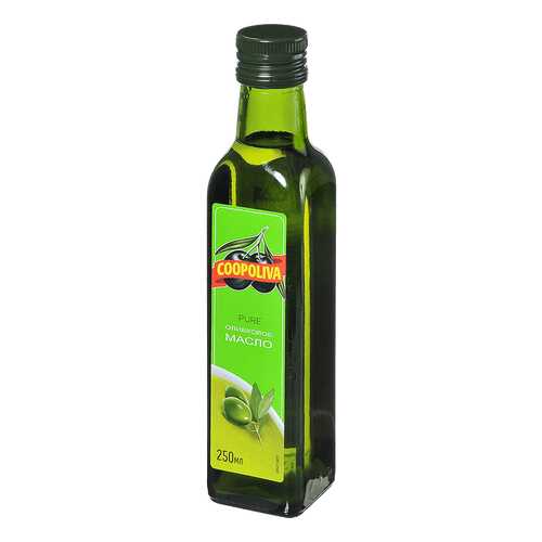 Масло Coopoliva оливковое pure 250 мл в Спар