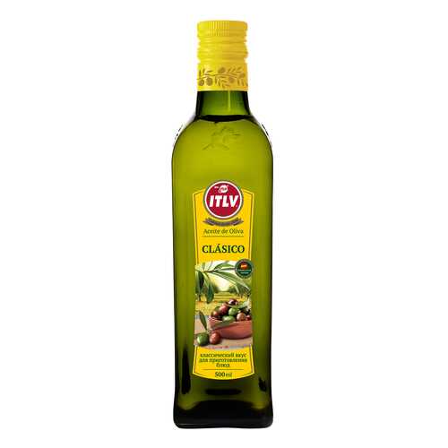 Масло ITLV оливковое 100% классико 0.5 л в Спар
