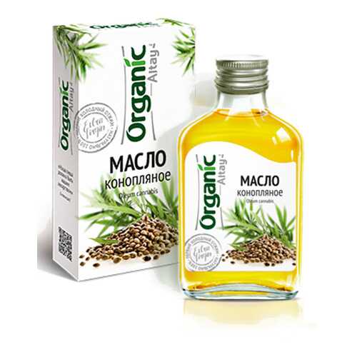 Масло конопляное Organic 100 мл в Спар