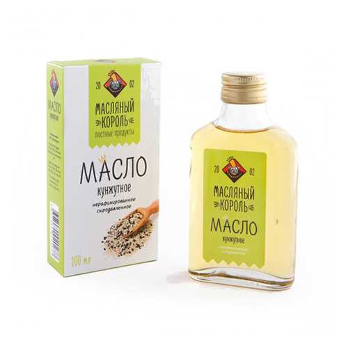 Масло кунжутное 100% Масляный король 100 мл в Спар