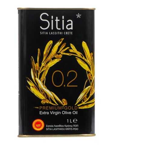 Масло оливковое Sitia Extra Virgin нерафинированное кислотность 0.2% 1000мл Греция в Спар