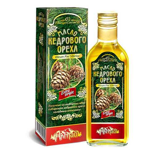 Масло пищевое Алтай нерафинированное кедровое 250 мл в Спар