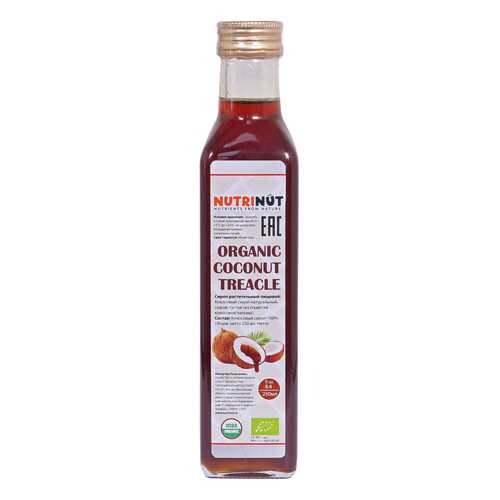 Кокосовый сироп Nutrinut organic coconut treacle 250 мл в Спар