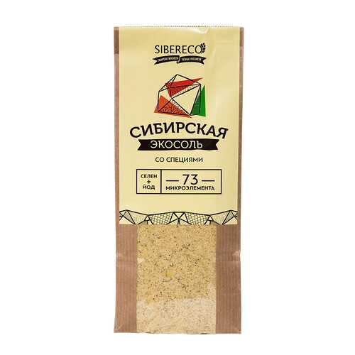 Экосоль Sibereco сибирская со специями 500 г в Спар
