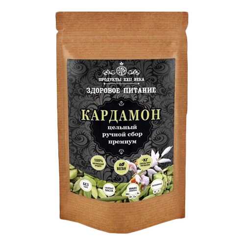 Кардамон Продукты XXII века плоды hand picked премиум 25 г в Спар