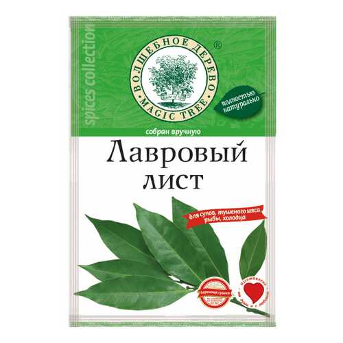 Лавровый лист Волшебное дерево целый 10 г в Спар