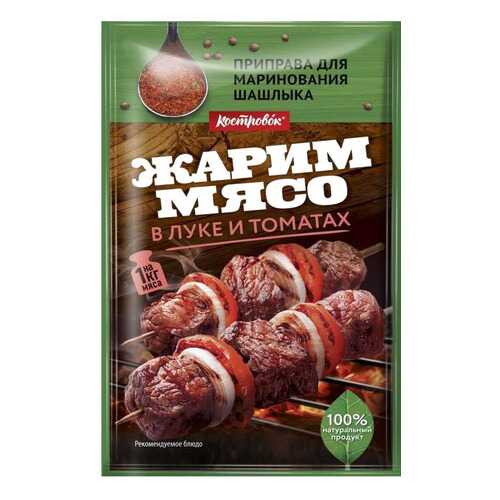 Приправа для маринования мяса в луке и томатах Костровок, 25г в Спар