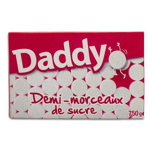 Сахар DADDY тростниковый кусковой CrystalCo 750г Франция в Спар