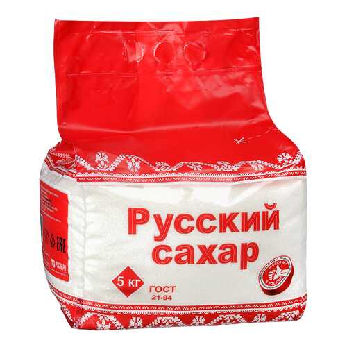 Сахар песок Русский Сахар гост 5 кг в Спар