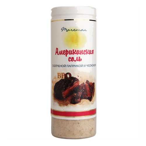 Соль американская Mareman помол №0 140 г в Спар