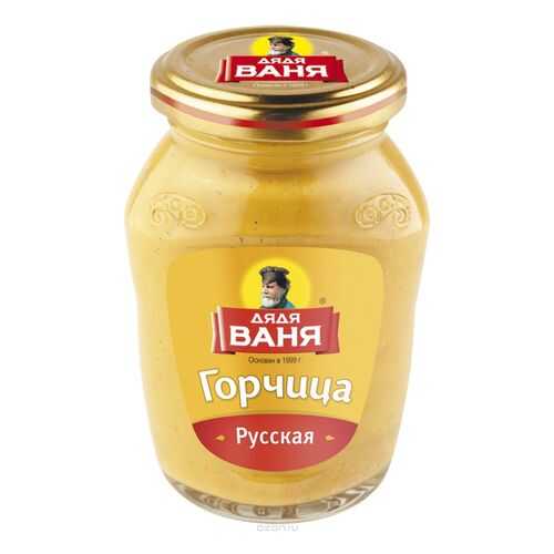 Горчица Дядя Ваня русская 140 г в Спар