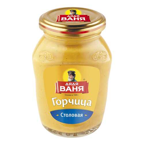 Горчица Дядя Ваня столовая 140 г в Спар