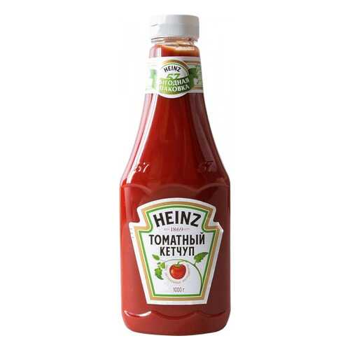 Кетчуп Heinz томатный 1 кг в Спар