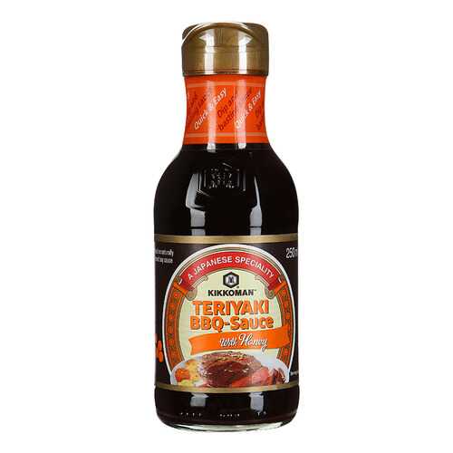 Соус-барбекю Kikkoman teriyaki с медом 250 мл в Спар