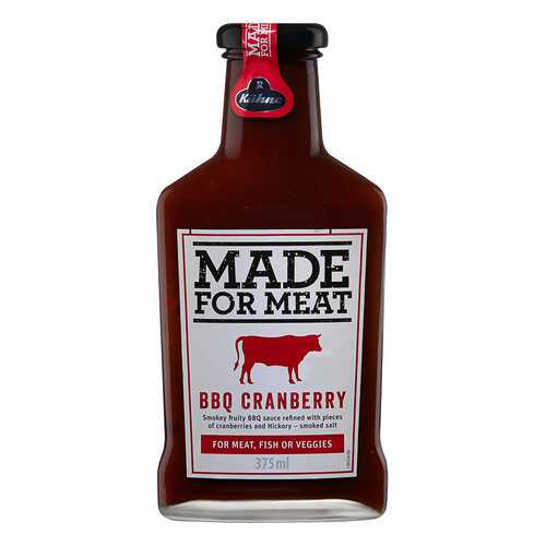 Соус Барбекю с клюквой Kuhne Made for Meat 375 мл, Германия в Спар