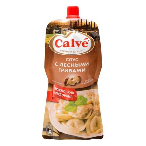 Соус Calve с лесными грибами 230 г в Спар
