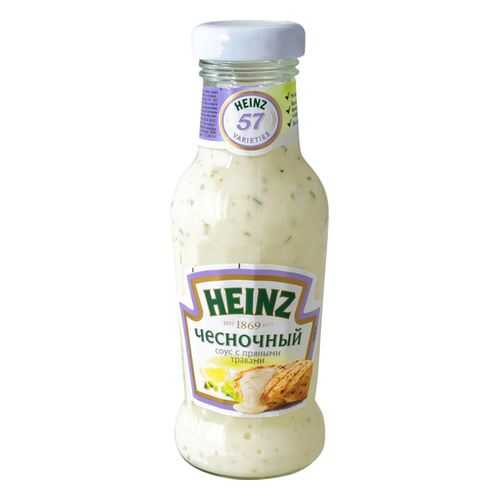 Соус чесночный Heinz с пряными травами 250 мл в Спар