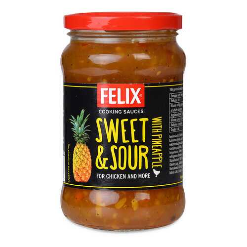 Соус Felix кисло-сладкий с ананасом SIA “Orkla Foods Latvia” 400г Латвия в Спар