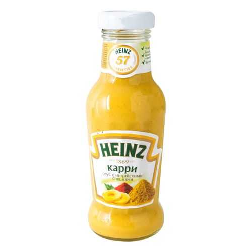 Соус карри Heinz с индийскими специями 250 мл в Спар