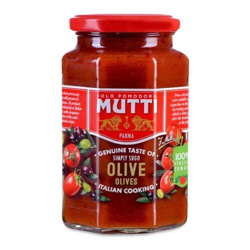 Соус Mutti томатный с оливками 400 г в Спар