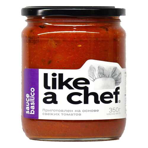 Томатный соус Basilico Like a chef 350 г в Спар