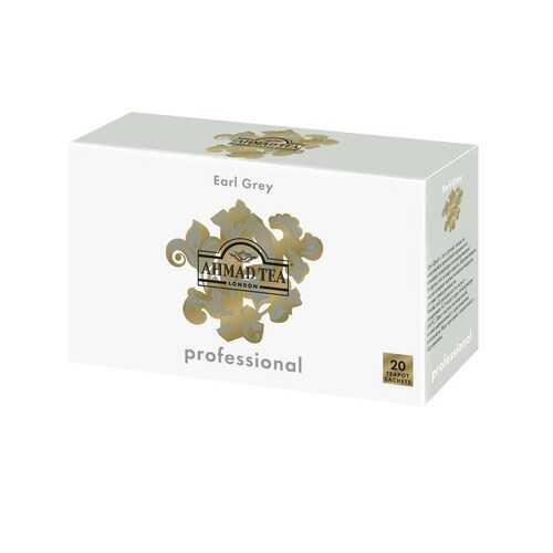 Чай Ahmad Tea Professional, Эрл Грей, чёрный, листовой, в пакетах для чайников, 20х5г в Спар