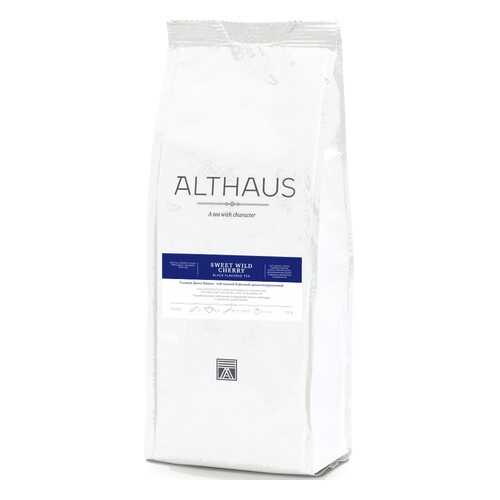Чай Althaus Sweet Wild Cherry, черный листовой с добавками, 250 гр в Спар