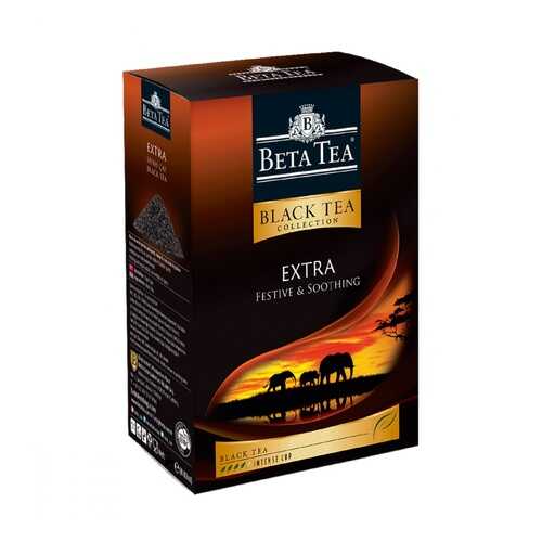 Чай Beta Tea Экстра черный листовой 100 г в Спар