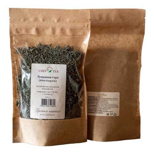 Чай Chef Tea Туманная гора, зеленый, 100 гр в Спар