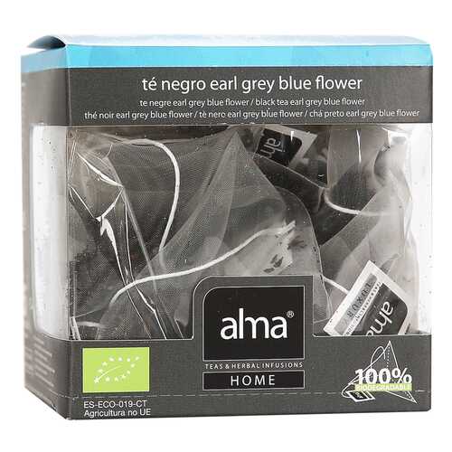 Чай черный Alma Home Organic эрл грей 15*1.86г в Спар