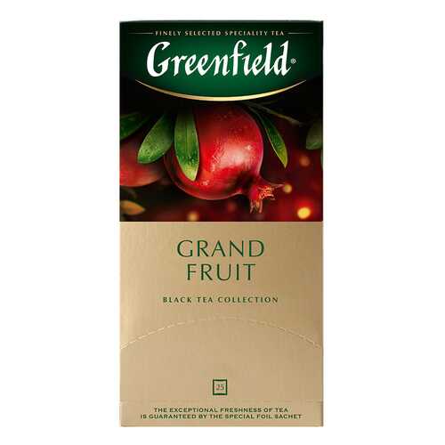 Чай черный Greenfield Grand Fruit 25 пакетиков в Спар