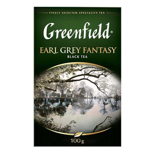Чай черный листовой Greenfield Earl Grey Fantasy 100 г в Спар