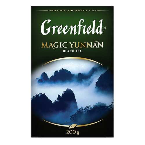Чай черный листовой Greenfield Magic Yunnan 100 г в Спар