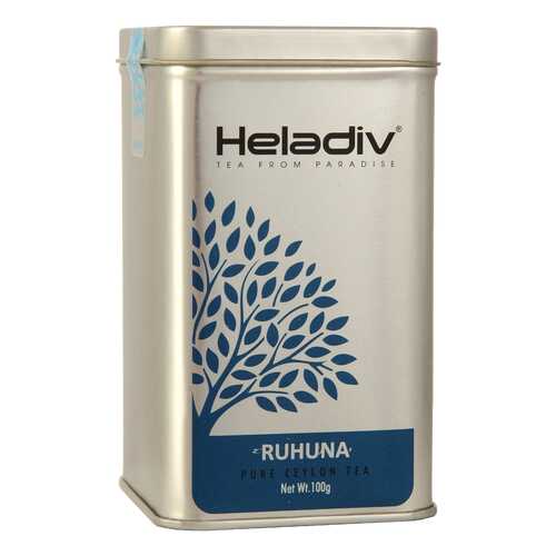 Чай черный листовой Heladiv TIN PL ruhuna tea 100 г в Спар
