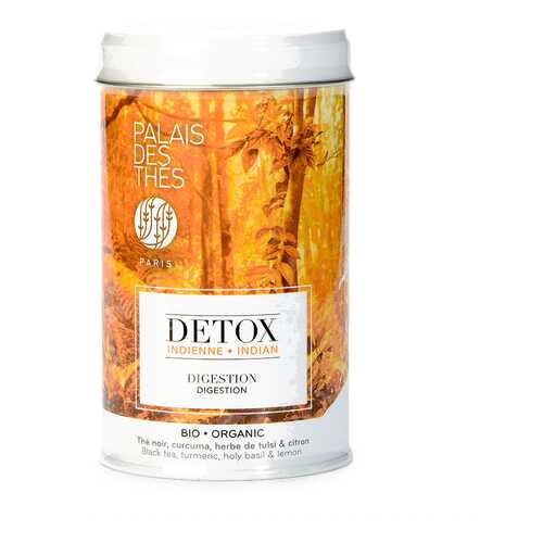 Чай черный Palais des Thes DETOX Индия 120г ж/б Франция в Спар