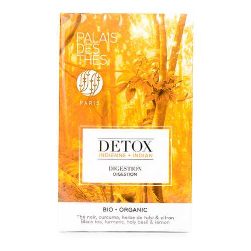 Чай черный Palais des Thes DETOX Индия 20х2г в муслиновых пакетах Франция в Спар