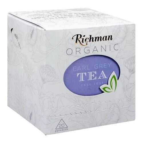 Чай черный Richman Earl Grey 20 пак в Спар