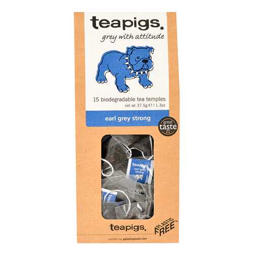 Чай черный Teapigs крепкий эрл грей 15*2.5 г в Спар