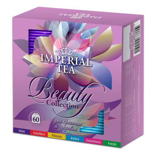 Чай Imperial Tea Beauty collection ассорти 60 пакетиков в Спар