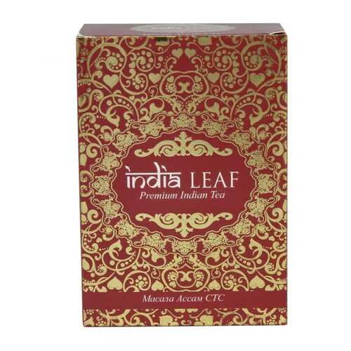 Чай India leaf Масала Ассам стс, черный гранулированный с добавками, 100 гр в Спар