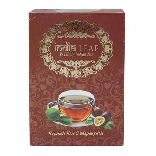 Чай India leaf С маракуйей, черный листовой с добавками100 гр в Спар
