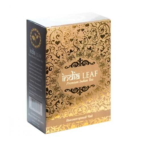 Чай India leaf Высокогорный микс, черный среднелистовой, 100 гр в Спар
