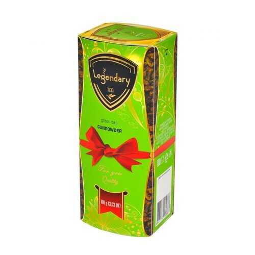Чай Legendary Зеленый Gunpowder, листовой, 100 гр в Спар